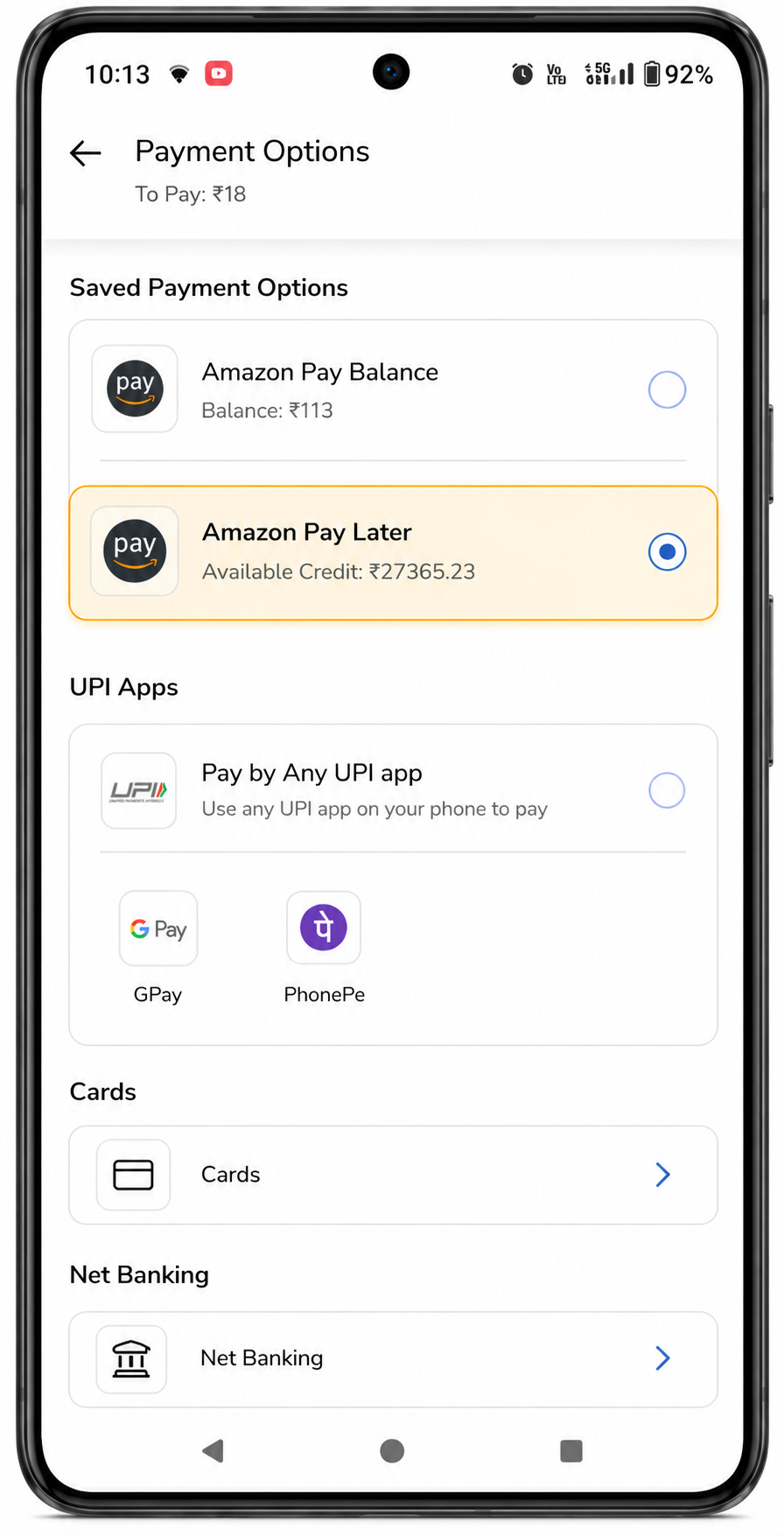 APL Available Credit